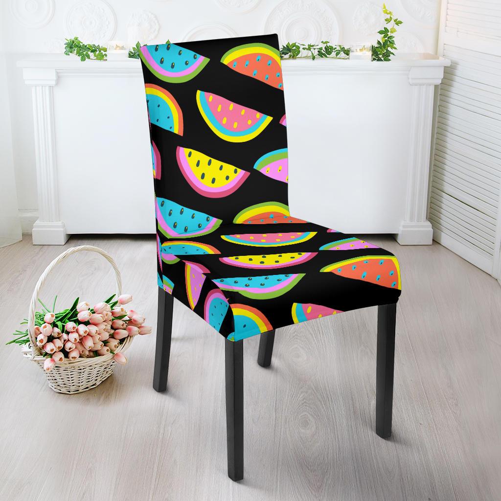 Watermelon Pattern Print Design WM08 Dining Chair Slipcover-JORJUNE.COM