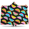 Watermelon Pattern Print Design WM08 Hooded Blanket-JORJUNE.COM