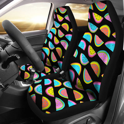 Watermelon Pattern Print Design WM08 Universal Fit Car Seat Covers-JorJune