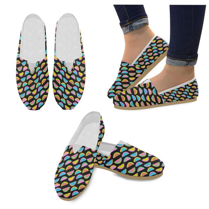 Watermelon Pattern Print Design WM08 Women Casual Shoes-JorJune.com