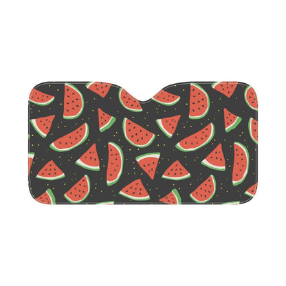 Watermelon Pattern Print Design WM09 Car Sun Shade-JorJune
