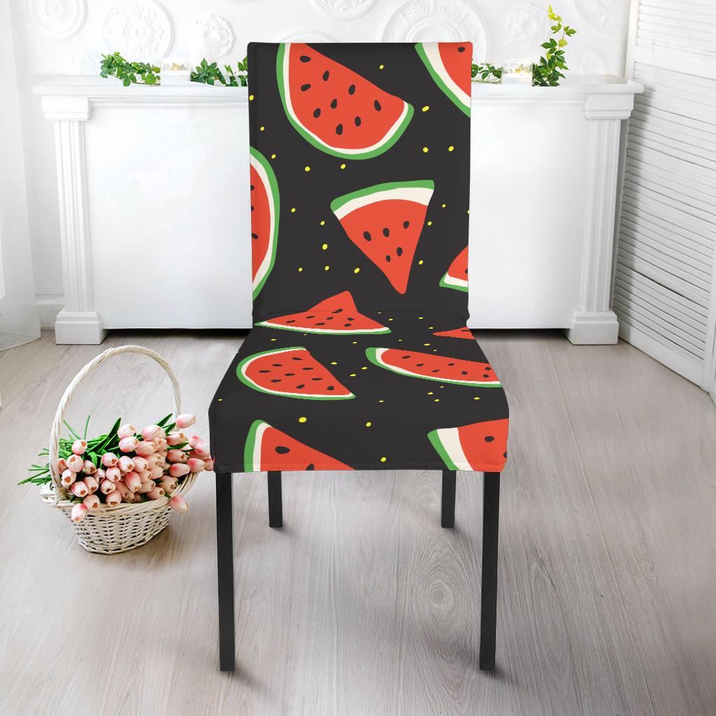 Watermelon Pattern Print Design WM09 Dining Chair Slipcover-JORJUNE.COM