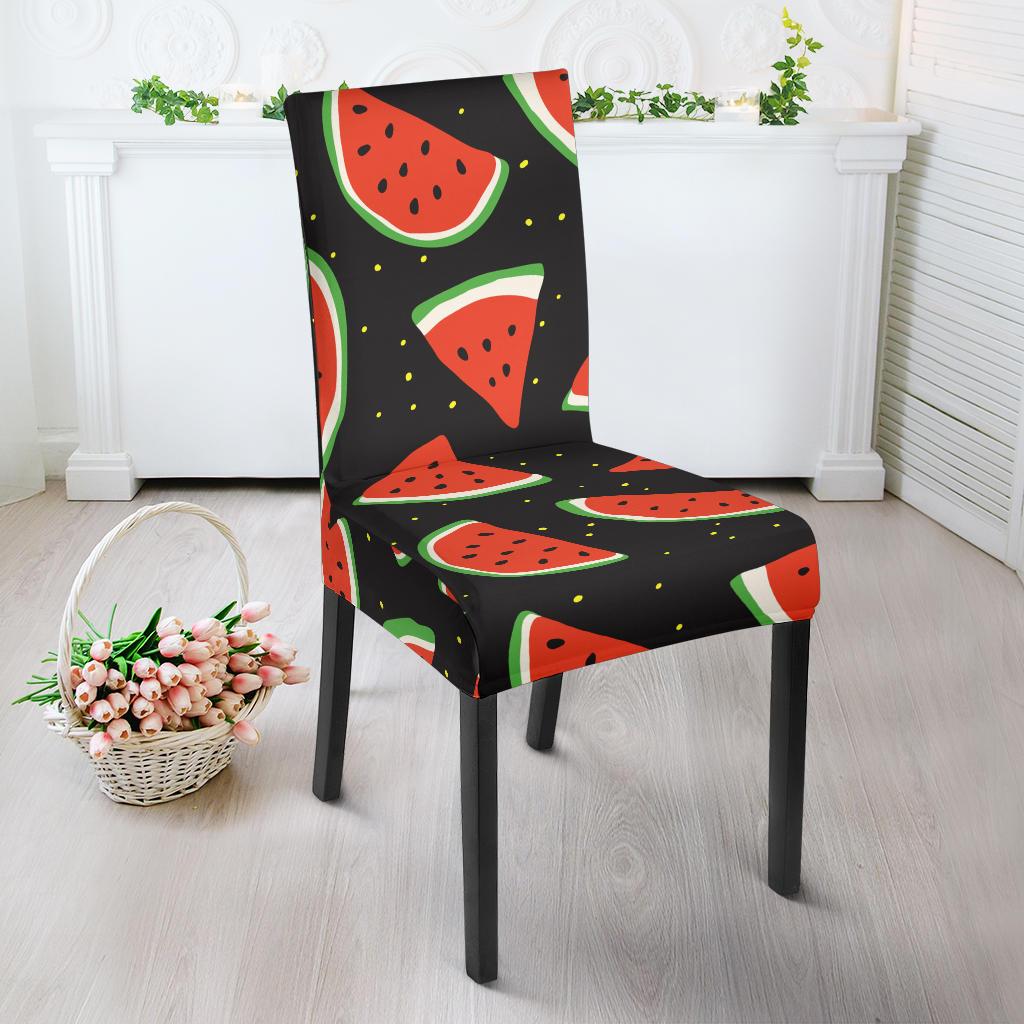Watermelon Pattern Print Design WM09 Dining Chair Slipcover-JORJUNE.COM
