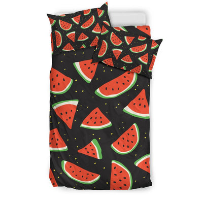 Watermelon Pattern Print Design WM09 Duvet Cover Bedding Set-JORJUNE.COM