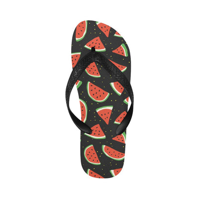 Watermelon Pattern Print Design WM09 Flip Flops-JorJune