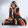 Watermelon Pattern Print Design WM09 Hooded Blanket-JORJUNE.COM