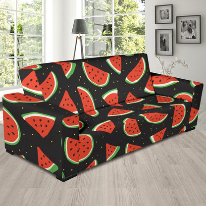 Watermelon Pattern Print Design WM09 Sofa Slipcover-JORJUNE.COM