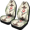 Western Cowboy Print Universal Fit Car Seat Covers