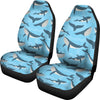 Whale Pattern Design Themed Print Universal Fit Car Seat Covers-JorJune