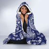 White Elephant Mandala Hooded Blanket-JORJUNE.COM