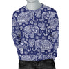 White Elephant Mandala Men Crewneck Sweatshirt