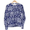 White Elephant Mandala Men Crewneck Sweatshirt