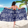 White Elephant Mandala Sarong Pareo Wrap