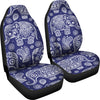 White Elephant Mandala Universal Fit Car Seat Covers