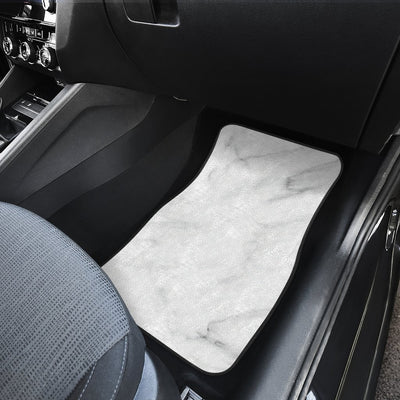 White Marble Car Floor Mats