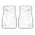 White Marble Car Floor Mats