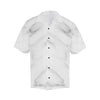 White Marble Men Hawaiian Shirt