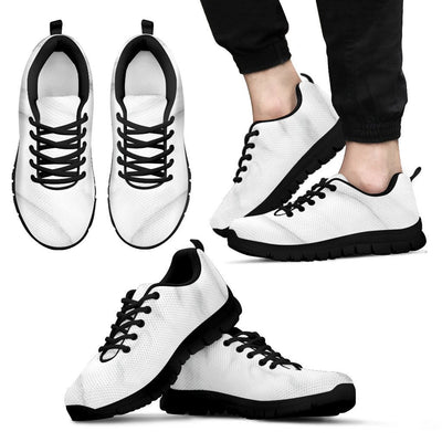 White Marble Men Sneakers