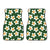 White Plumeria Pattern Print Design PM020 Car Floor Mats-JORJUNE.COM