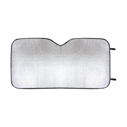 White Plumeria Pattern Print Design PM020 Car Sun Shade-JorJune