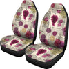 Wine Style Design Print Universal Fit Car Seat Covers