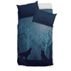 Wolf Night Duvet Cover Bedding Set