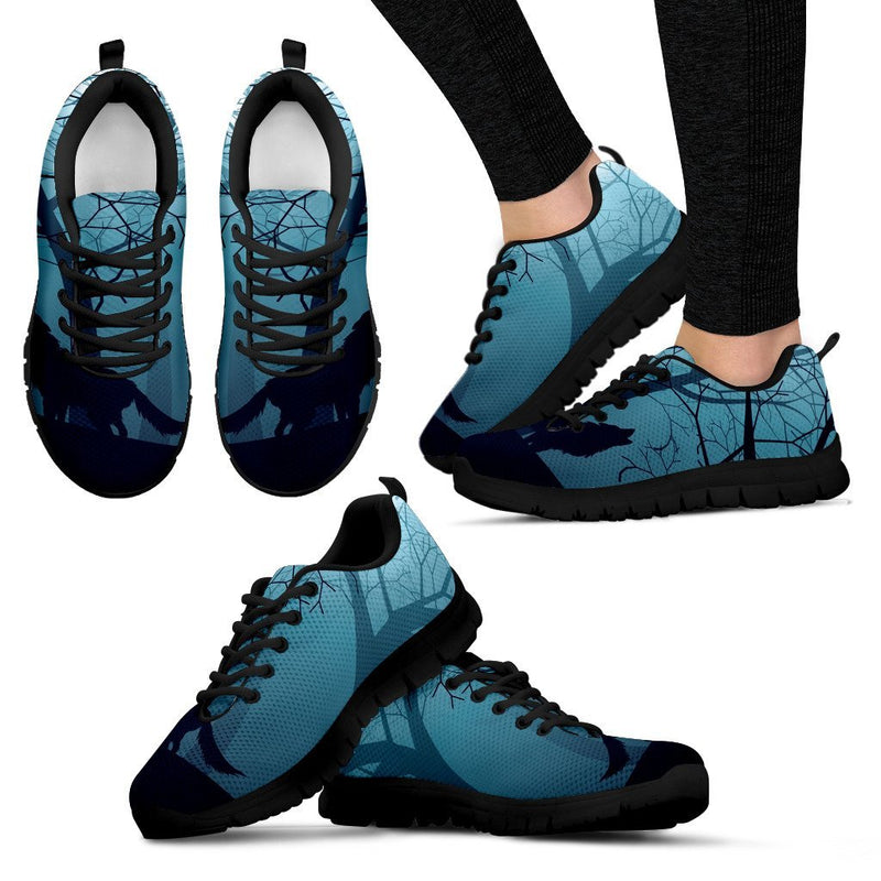 Wolf Night Women Sneakers