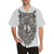 Wolf Tribal Men Hawaiian Shirt