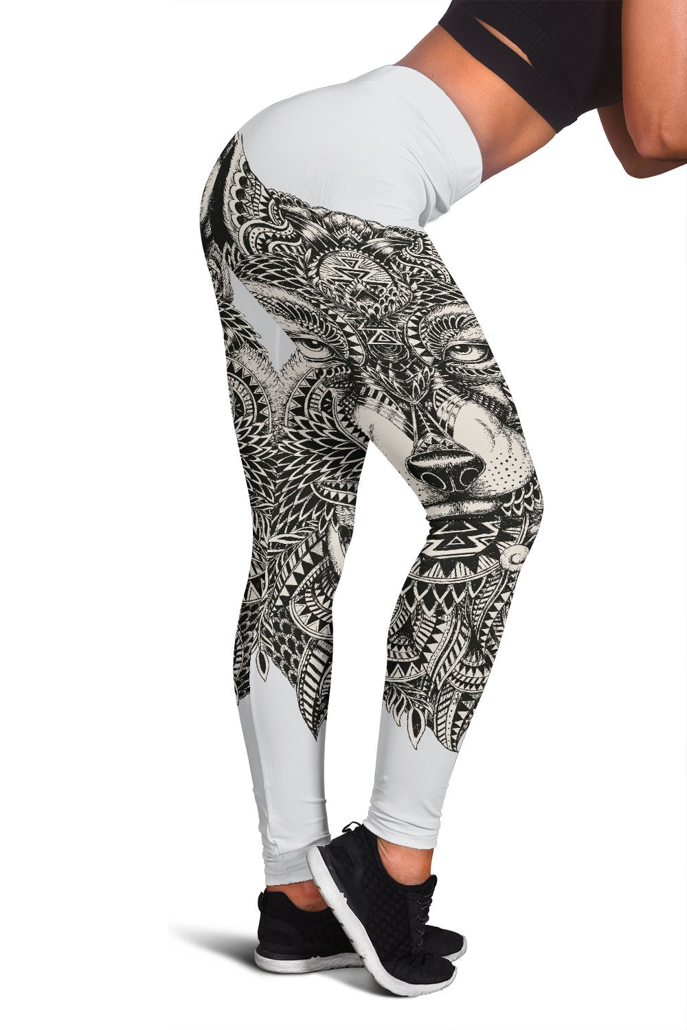 Wolf Tribal Women Leggings