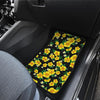 Yellow Hibiscus Pattern Print Design HB08 Car Floor Mats-JORJUNE.COM