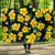 Yellow Hibiscus Pattern Print Design HB08 Hooded Blanket-JORJUNE.COM