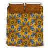 Yellow Mandala Hindu Duvet Cover Bedding Set