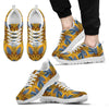 Yellow Mandala Hindu Men Sneakers