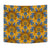 Yellow Mandala Hindu Wall Tapestry