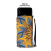 Yellow Mandala Hindu Wallet Phone Case