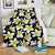 Yellow Plumeria Hawaiian Flowers Fleece Blanket