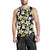 Yellow Plumeria Hawaiian Flowers Men Tank Top