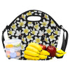 Yellow Plumeria Hawaiian Flowers Neoprene Lunch Bag-JorJune