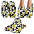 Yellow Plumeria Hawaiian Flowers Slippers