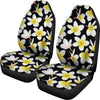 Plumeria Hawaiian tropical flower Universal Fit Car Seat Covers