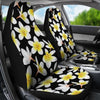 Plumeria Hawaiian tropical flower Universal Fit Car Seat Covers