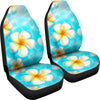 Floral Hawaiian tropical Plumeria Universal Fit Car Seat Covers