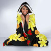 Yellow Plumeria Pattern Print Design PM04 Hooded Blanket-JORJUNE.COM