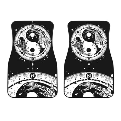 Yin Yang Koi Fish Car Floor Mats