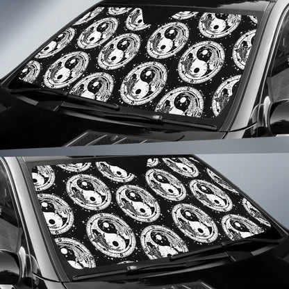 Yin Yang Koi Fish Car Sun Shade-JorJune