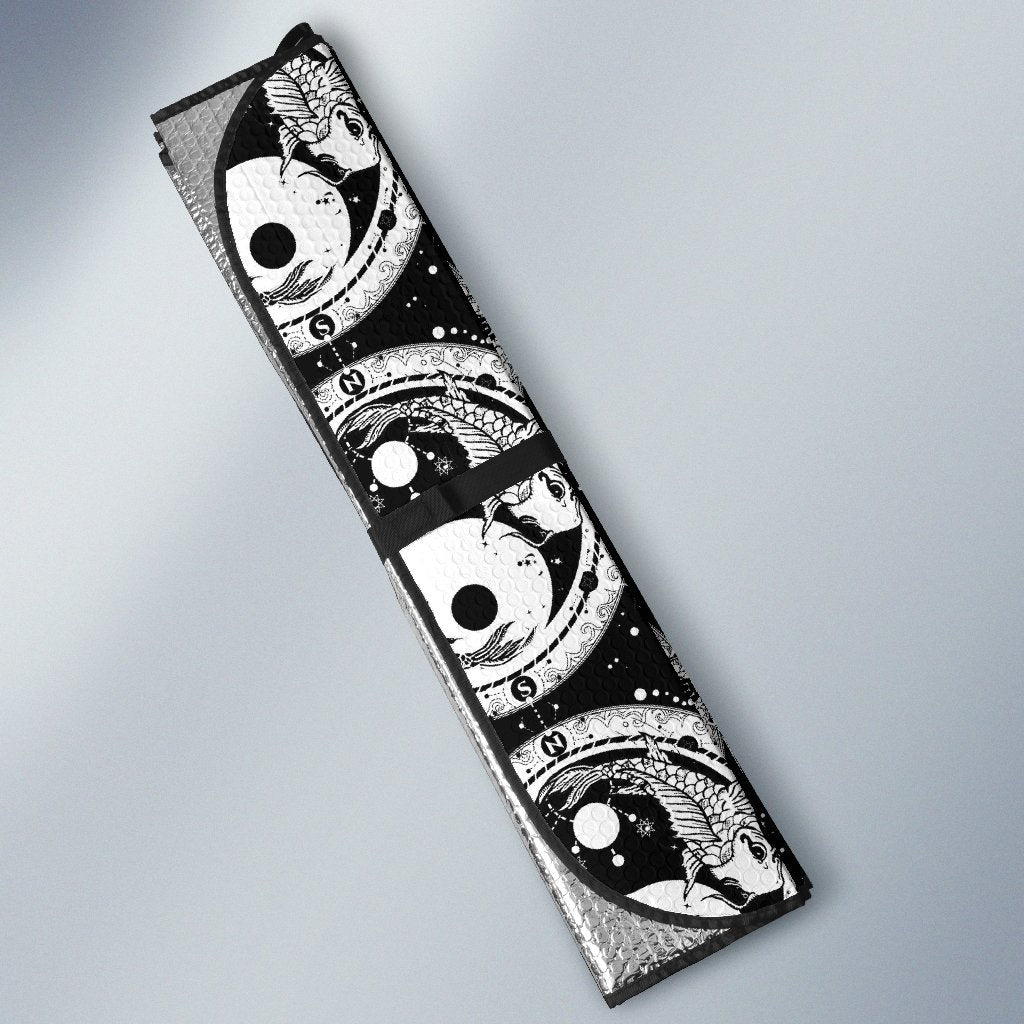 Yin Yang Koi Fish Car Sun Shade-JorJune