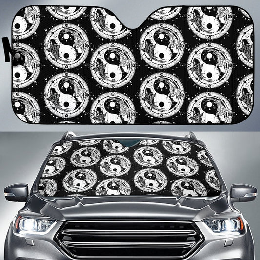 Yin Yang Koi Fish Car Sun Shade-JorJune