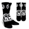 Yin Yang Koi Fish Crew Socks