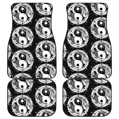 Yin Yang Koi Fish Front and Back Car Floor Mats