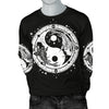 Yin Yang Koi Fish Men Crewneck Sweatshirt